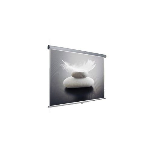 Écran de projection manuel mural ORAY Cineflex 180 x 180 cm - Blanc Mat – Image 3