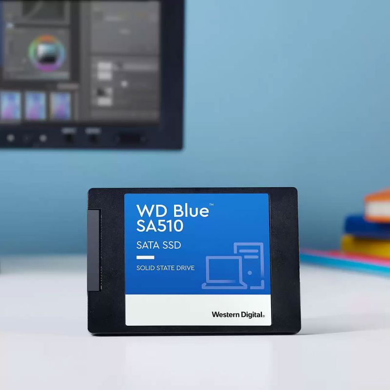 Disque dur interne SSD WD Blue SA510 SATA 2.5" 500 Go (WDS500G3B0A) – Image 3