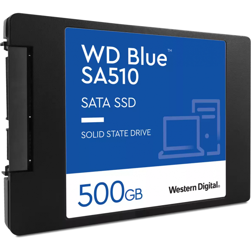 Disque dur interne SSD WD Blue SA510 SATA 2.5" 500 Go (WDS500G3B0A) – Image 4