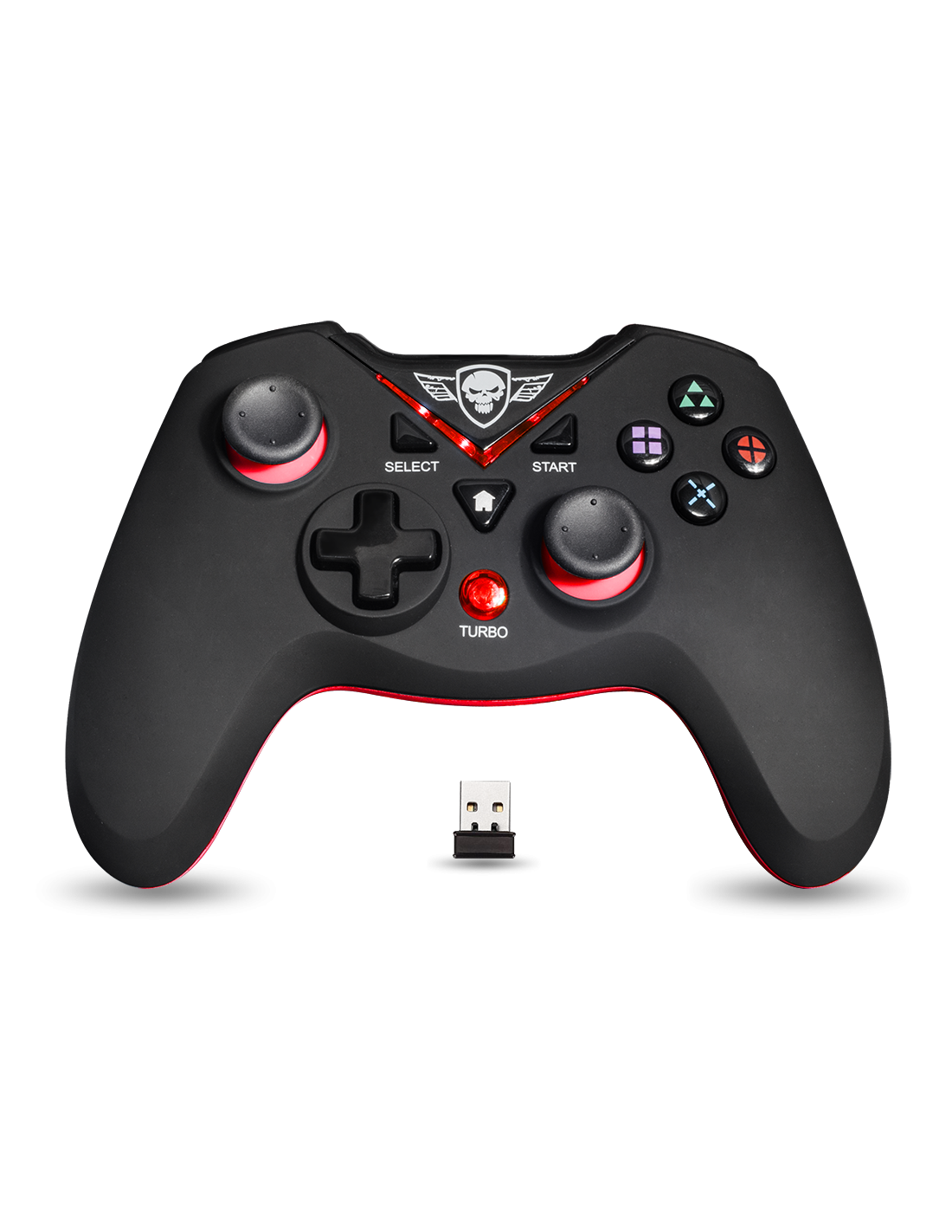 SPIRIT OF GAMER MANETTE SANS FIL RECHARGEABLE COMPATIBLE PS3/PC RFXGP – Image 2