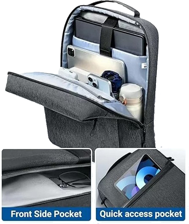 Sac à dos Ugreen pour ordinateur 15,6" (90798) – Image 3